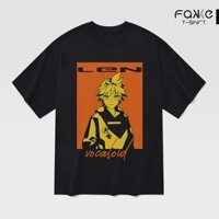 Áo thun Unisex VOCALOID Len Street Style Oversized 100% Cotton ngắn tay