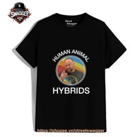 Áo Thun Unisex xuất Mỹ Human Animal hybrids Alex Jones T Shirt