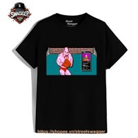 Áo Thun Unisex xuất Mỹ Soda Popinski Mike Tyson Punch Out Boxer Card Retro