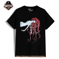 Áo Thun Unisex xuất Mỹ Summer Men T Shirt Lovecraft R'lyeh Park The Call of Cthulhu Horror Halloween