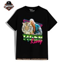 Áo Thun Unisex xuất Mỹ Tiger King 80s Style pop Shirt