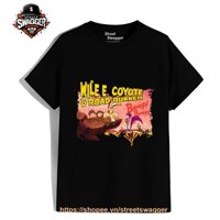 Áo Thun Unisex xuất Mỹ Wile Coyote Road Runner BEEP BEEP T Shirt