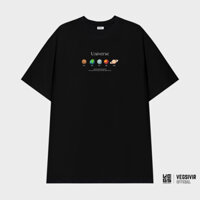 Áo Thun Universe Form Rộng Tay Lỡ Vải Cotton Cao Cấp - Áo Đôi Nam Nữ Hot 2024