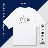 Áo thun Unixex nam nữ Local Brand DINO.TI - In hình meme DT30