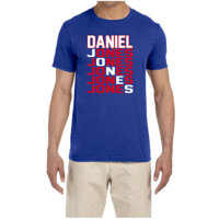 Áo thun văn bản New York Giants Daniel Jones