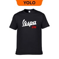 áo thun vespa cổ tròn , áo thun yolo vải 100% cotton cao cấp thoáng mát - D027