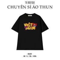 Áo thun VIỆT NAM Nón Lá Hoa Sen Áo Phông Unisex Đủ Size Đẹp Tuyệt Vời