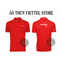 Áo thun Viettel Store, Áo nhân viên cửa hàng viettel màu đỏ