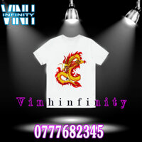 Áo thun Vinhinfintiy hình rồng