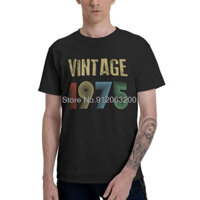 Áo thun vintage 1975, quà sinh nhật thời trang, áo thun hip hop, quần áo nam, áo oversized unisex, thời trang đường phố