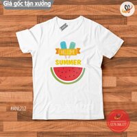 Áo Thun Welcom Summer - Thun Cotton ANL212 - Size Xs