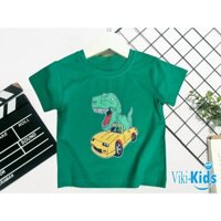 Áo thun xanh lá khủng long