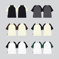 ÁO THUN/T-SHIRT CỔ TRÒN UNISEX NAM NỮ FORM ÂU RAGE OF THE SEA (ROTS STUDIO) - "DOUBLE BASIC RAPLANG"