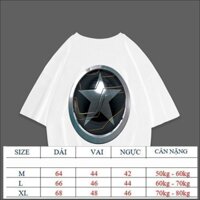 Áo thun t-shirt đẹp Falcon andWinter Soldier Bucky MAVEL ZEE FORM UNISEX RỘNG CỔ TRÒN TAY LỠ  40 -70kg MAV202111359