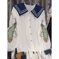 Áo thủy thủ thêu tay