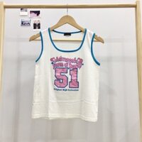 Áo top y2k nhật bản năm 90s 2000 disco vintage croptop tanktop