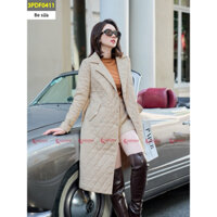 áo trần trám măng to CARDINA dáng dài chất liệu vải gió cao cấp cổ vest shop linh giang