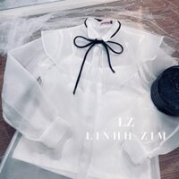 Áo Trắng Oganza -LINHH ZIM