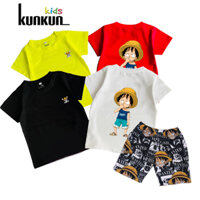 Áo trẻ em Kunkun Kid chất thun lạnh co giãn 4 chiều in 3D ACT0010-QI0004 size đại từ 10-60kg (Quần mua riêng)