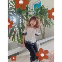 Áo trễ vai bé gái