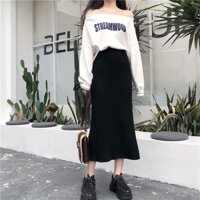 Áo trễ vai + Chân váy đuôi cá