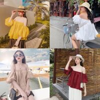 Áo Trễ Vai Tay Bồng Cá Tính CN112-HT