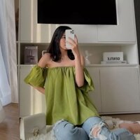 ÁO TRỄ VAI TAY BỒNG THỜI TRANG (HÀNG CÓ SẴN)