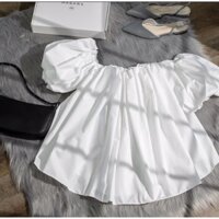 Áo Trễ Vai Tay Phồng Form Siêu Đẹp