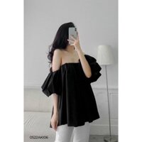 áo trễ vai tay phồng