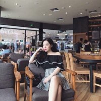 ÁO TRỄ VAI VIỀN SỌC