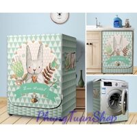 Áo Trùm Máy Giặt Cửa Ngang 8-10kg Chống Nước Chống Nắng Lớp Bạc Cách Nhiệt Tốt