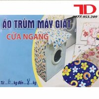 Áo trùm máy giặt Cửa Trên 6kg - 13kg - Hoa vàng xanh 6kg-8kg cửa ngang