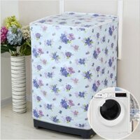 Áo Trùm Máy Giặt Cửa Trên Vải Dù Siêu Dày, Size Từ 7kg-15kg, Lựa Chọn Họa Tiết - 7KG - 8KG - HỌA TIẾT