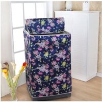 Áo Trùm Máy Giặt Cửa Trên Vải Dù Siêu Dày, Size Từ 7kg-15kg, Lựa Chọn Họa Tiết - 9KG - 10KG - HỌA TIẾT