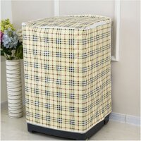 Áo Trùm Máy Giặt Cửa Trên Vải Dù Siêu Dày, Size Từ 7kg-15kg, Lựa Chọn Họa Tiết - 7KG - 8KG - CARO