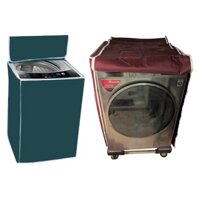 Áo Trùm Máy Giặt Vải Dù Chống Rách Chống Thấm Loại Lớn 10Kg - 13Kg