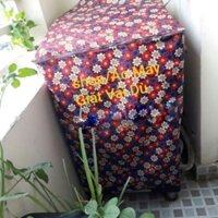 Áo trùm máy giặt vải dù [loại 1siêu bền] cho máy cửa trên và cửa trước