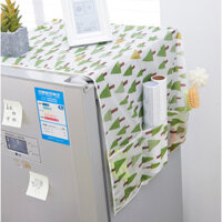 Áo Trùm Tủ Lạnh, Miếng Trùm Tủ Lạnh, Tấm Che Tủ Lạnh Chống Bám Bụi Bẩn, Chống Thấm Nước, Lau Chùi Thoải Mải, Có Nhiều Ngăn Đựng Đồ Tiện Lợi - CÂY THÔNG