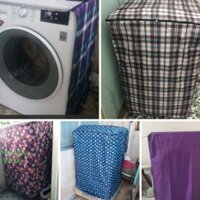 Áo trùm/phủ/bọc máy giặt Vải Dù ( cho máy cửa trên, máy cửa trước, 6kg~15kg)