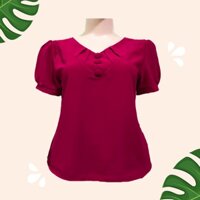 ÁO TRUNG NIÊN NỮ - Kiểu 3 nút Trẻ Trung Sang Trọng - Vải lụa cao cấp mềm mịn