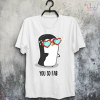 Áo Unisex hình Chim cánh cụt - Penguin đẹp chất giá rẻ ATMOR13