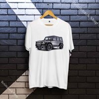 Áo Unisex hình xe Mercedes-Benz trẻ em Cotton cá tính thời trang thoáng mát năng động R40MCB005