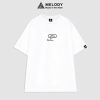 Áo Unisex Thun Nam Nữ Tay Lỡ Form Rộng Oversize Local Brand MELODY, Áo Phông Cotton 100% No Love Tee s-5xl