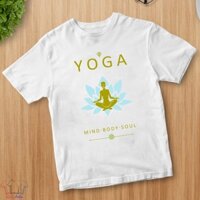 Áo Unisex Yoga Mind Body Soul đẹp chất giá rẻ ATKAY15