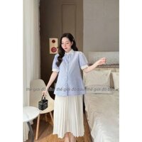 áo và chân váy dành cho bầu nhiều mẫu đủ size 40-120kg