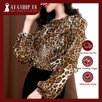 Áo Vải Voan Nữ Bèo Dài Tay Sang Chảnh SM50 - Hàng Quảng Châu Cao Cấp