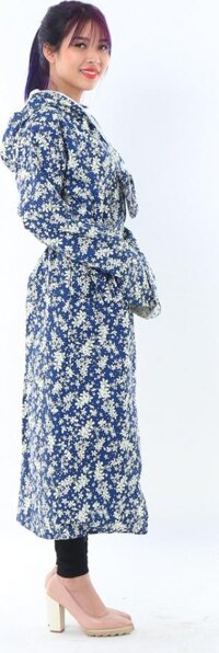 Áo váy chống nắng liền thân 2 lớp