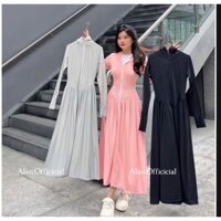 Áo váy chống nắng toàn thân dáng váy 2 LỚP 2025 thun lạnh Chống UV UPF 50+, Váy chống nắng mẫu hot 2024