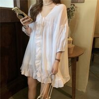 Áo Váy- Đầm Nữ Dáng Babydoll Hàng Quảng Châu M353- Lolla_Fashion