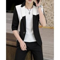 Áo vest, áo vest nam tảy lửng phối màu phong cách hàn quốc cực chất và cá tính, trẻ trung, có đệm vai phom chuẩn - N30